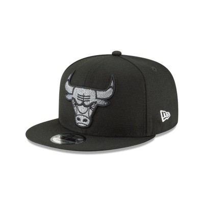 Sapca New Era Chicago Bulls NBA Squad Twist 9FIFTY Snapback - Negrii